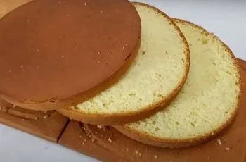 Receta de bizcocho para tortas caseras: Fácil, económico y esponjoso
