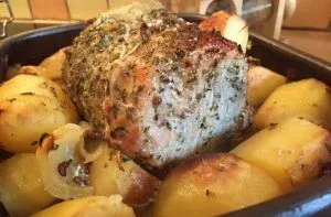 Recetas chilenas: platos típicos y tradicionales de Chile 14 Receta de pulpa de cerdo al horno - Comidas Chilenas