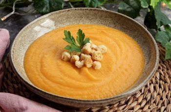 Receta de puré o crema de zanahorias Receta de puré o crema de zanahorias