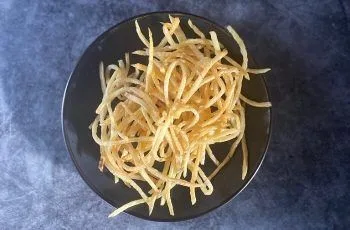 Receta de papas hilo o papas al hilo: Caseras, crujientes y deliciosas