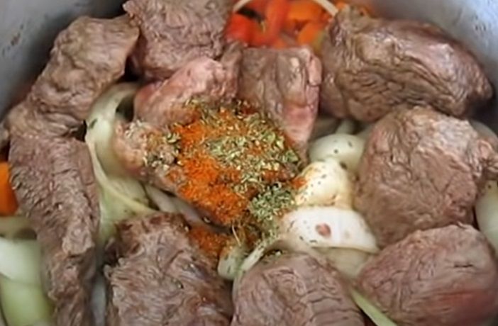 Cocción final carne al jugo Cocción final carne al jugo