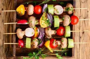 Recetas chilenas: platos típicos y tradicionales de Chile 229 Receta de anticuchos veganos - Comidas Chilenas