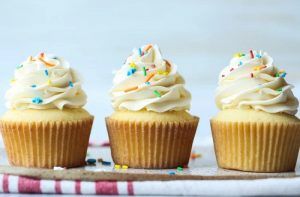Receta de cupcakes de vainilla - Comidas Chilenas