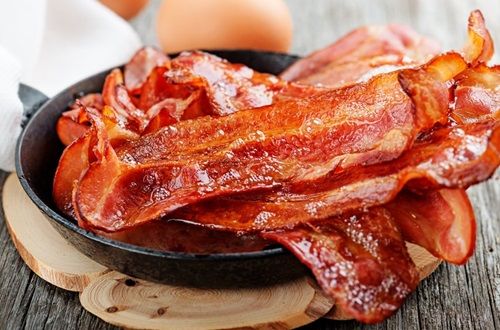 Laminas de tocino
