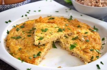 Receta de tortilla de atún chileno: Comida fácil, rápida y nutritiva Receta de tortilla de atún chileno: Comida fácil, rápida y nutritiva