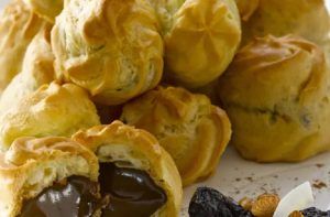 Repollitos rellenos con crema de chocolate