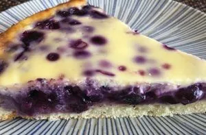 Recetas de postres típicos de Chile 162 Receta de kuchen de arándanos - Comidas Chilenas