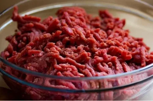 Carne molida 10% Carne molida de vacuno para la preparación del pino de las papas rellenas