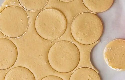 Galletas con molde redondo Galletas con molde redondo