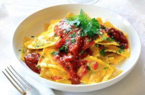 Receta de ravioles rellenos