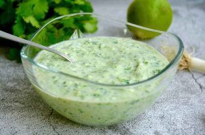 Receta de salsa de cilantro - Comidas Chilenas