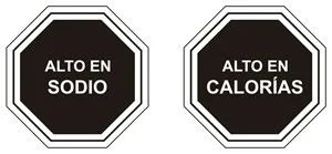 Alto en sodio y calorias Alto en sodio y calorias