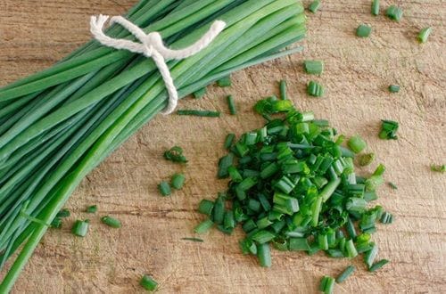 Ciboulette picado