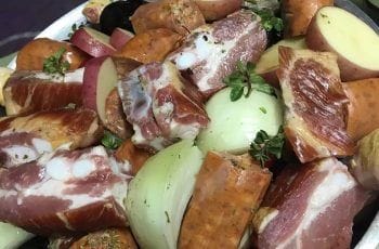 Cocimiento de mariscos en olla con pollo y cerdo: Receta infalible para 4 personas Cocimiento de mariscos en olla con pollo y cerdo: Receta infalible para 4 personas