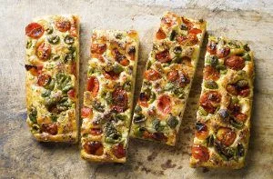 Receta de focaccia italiana casera
