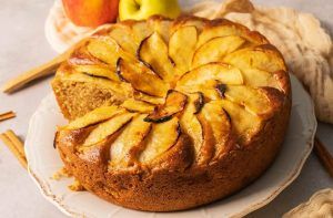 Receta de queque de manzanas - Comidas Chilenas