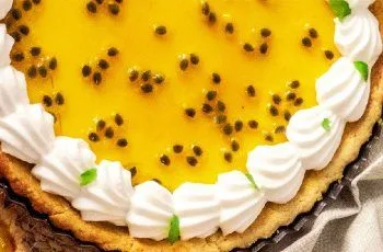 Receta de pie de maracuyá casero: Deliciosa y agridulce combinación