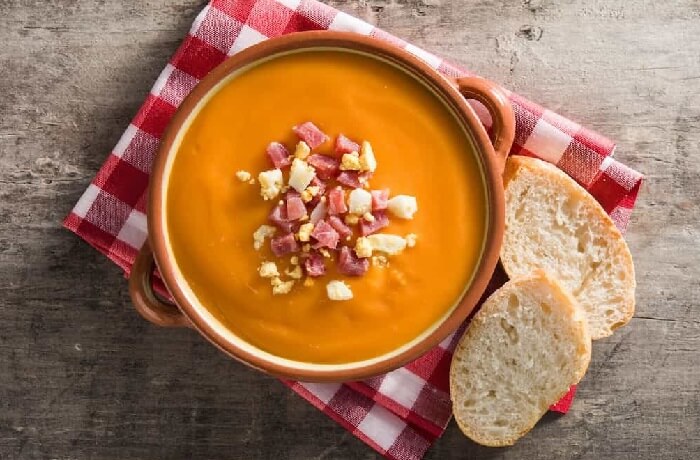 Receta de salmorejo cordobés español - Comidas Chilenas