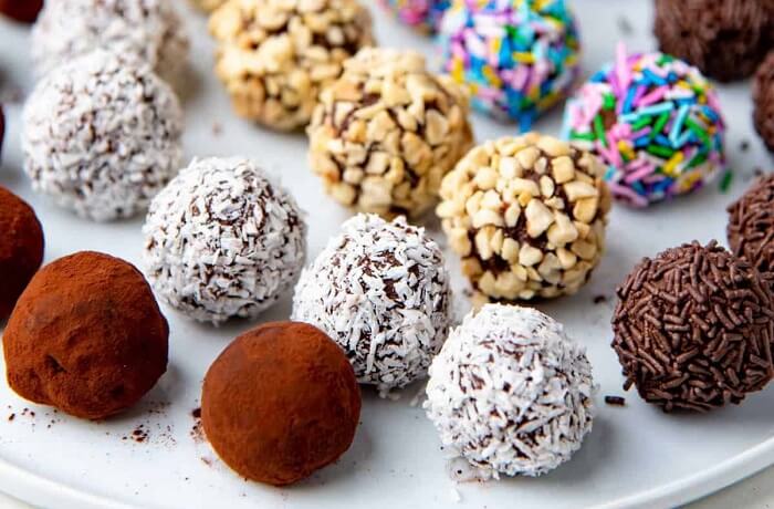 Receta de trufas de chocolate - Comidas Chilenas