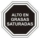 Alto en grasas saturadas Alto en grasas saturadas