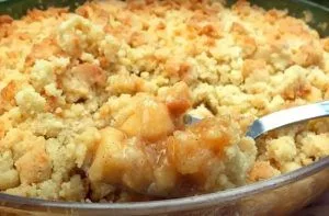 Receta de crumble de manzana - Comidas Chilenas
