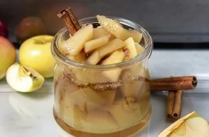 Recetas chilenas: platos típicos y tradicionales de Chile 227 Receta de manzanas cocidas con canela - Comidas Chilenas