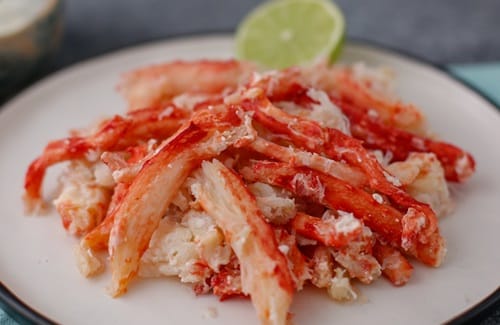 Centolla desmenuzada