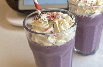 Receta de grimace shake de McDonald’s: El famoso batido morado viral Receta de grimace shake de McDonald’s: El famoso batido morado viral