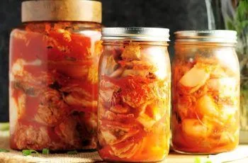 Receta de kimchi coreano tradicional: Repollo fermentado y picante Receta de kimchi coreano tradicional: Repollo fermentado y picante