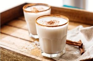 Receta de agua de horchata mexicana