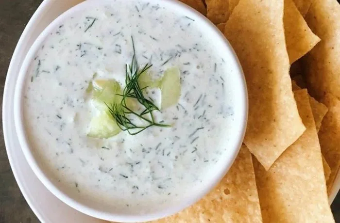 Salsa de yogurt, mayonesa y ciboulette