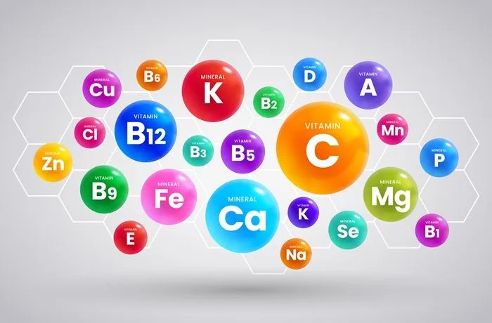 Vitaminas y minerales esenciales para una buena alimentación ¿Dónde encontrarlos? 1 Vitaminas y minerales
