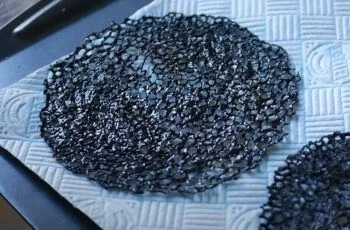 Receta de coral de aceitunas negras: Decoración gourmet paso a paso