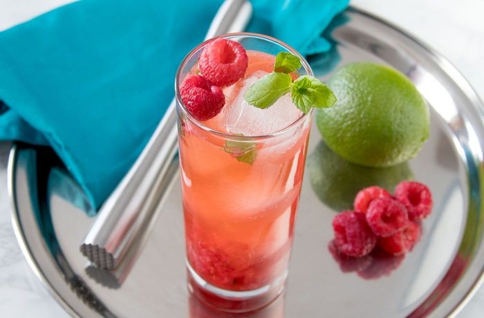 Receta de mojito de frambuesa - Comidas Chilenas Receta de mojito de frambuesa - Comidas Chilenas