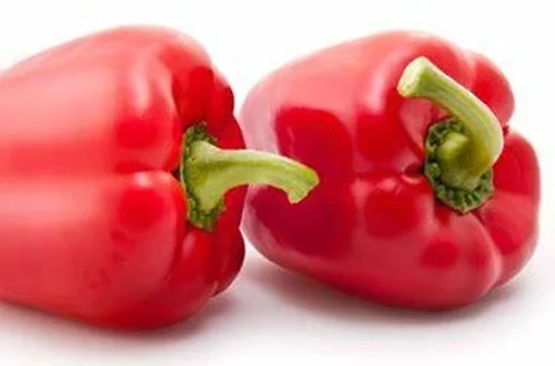 Pimentones rojos