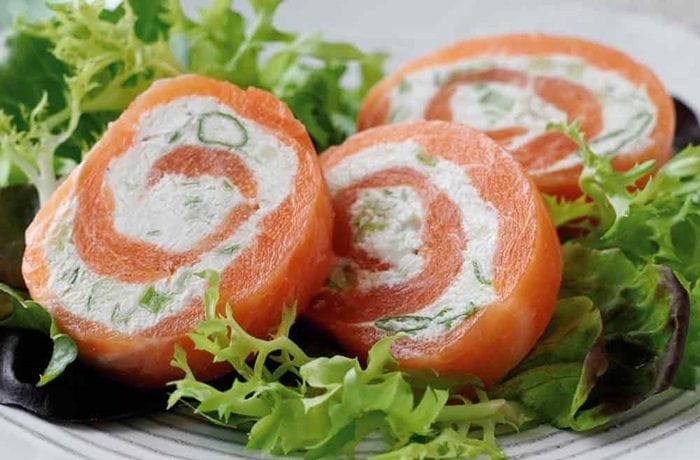 Receta de roulade de salmón ahumad casero
