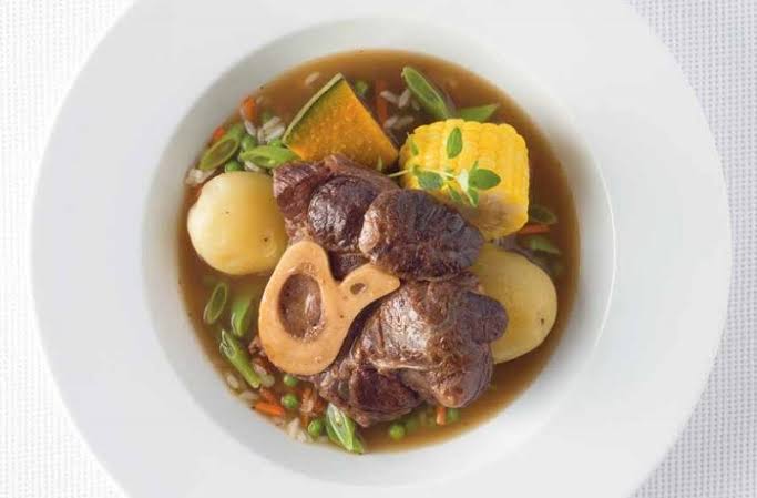 Receta de cazuela de osobuco chilena