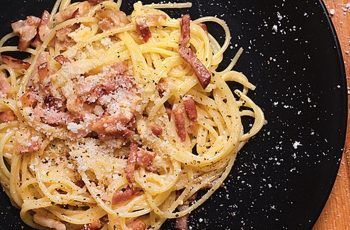 Receta de carbonara italiana tradicional: Fresca y auténtica para compartir Receta de carbonara italiana tradicional: Fresca y auténtica para compartir