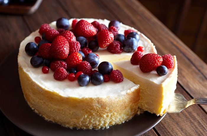 Receta de cheesecake tradicional al horno