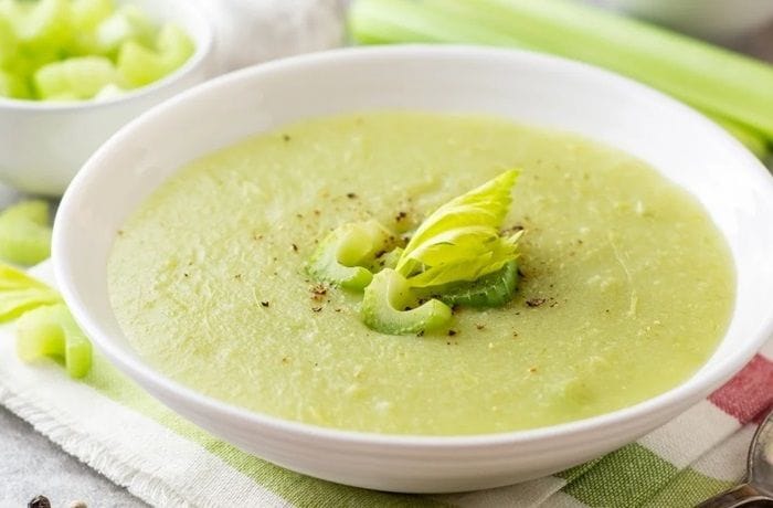 Receta de crema de apio