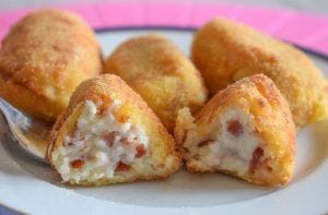 Recetas chilenas: platos típicos y tradicionales de Chile 166 Receta de croquetas de jamón serrano