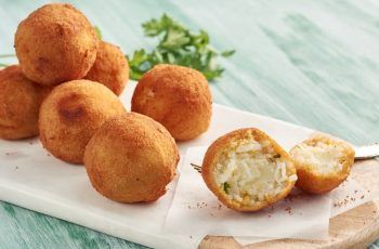 Croquetas de arroz caseras y fáciles: Receta de aprovechamiento Croquetas de arroz caseras y fáciles: Receta de aprovechamiento