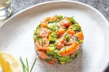 Receta de tartar de salmón chileno: Fresco y delicioso para 4 personas Receta de tartar de salmón chileno: Fresco y delicioso para 4 personas