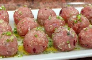Recetas de aperitivos típicos de Chile 26 Receta de kibbe crudo árabe