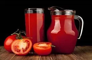 Recetas de bebidas típicas de Chile 13 Receta de jugo de tomate natural