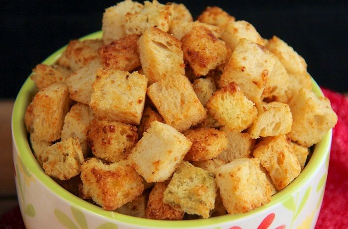 ¿Cómo hacer crutones caseros fáciles y rápidos? Receta crujiente y deliciosa 1 receta de crutones caseros