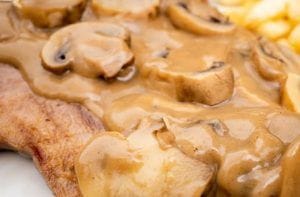 50 Receta de lengua en salsa de champiñones