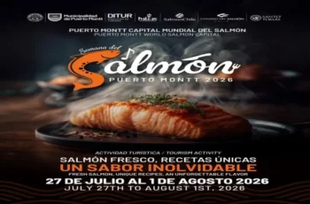 Puerto Montt celebrará la Semana del Salmón 2026 con más de 50 restaurantes y actividades gastronómicas Puerto Montt celebrará la Semana del Salmón 2026 con más de 50 restaurantes y actividades gastronómicas